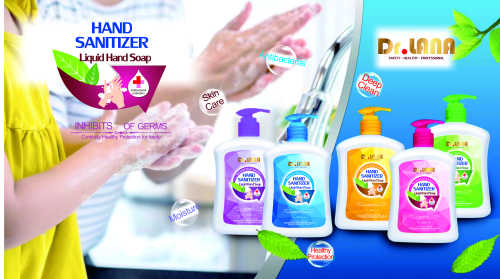 dr. lana cleaning and disinfection hand sanitizer 500g household protection foreign trade exclusive