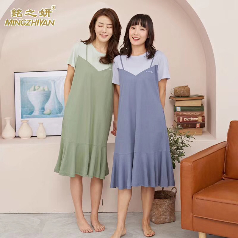 睡衣【品  牌】铭之妍【款  号】M4015010【面  料