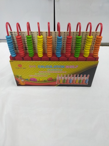 early childhood education toys grade 10 calculation frame primary school students standing abacus kindergarten enlightenment teaching aids addition and subtraction arithmetic disk