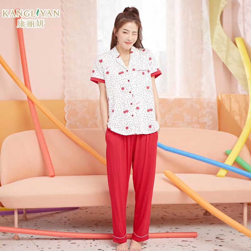 睡衣【品  牌】康丽妍【款  号】K4011090【面  料