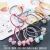 Korean Style Fashion Children's Leather Cover Rubber Band Female Tie-up Hair Head Rope Girls' Hair Band Baby Does Not Hurt Hair Tie Hair Accessories
