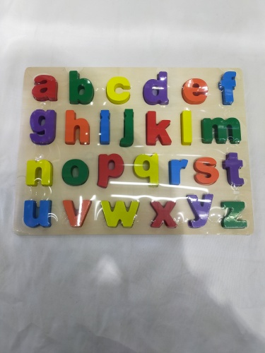 Children‘s Digital Alphabet Puzzle Early Education Assembled Building Blocks Intelligence Development Boys and Girls Educational Cognition Wooden Toys