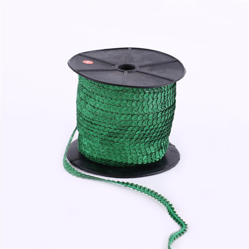factory direct sales new glitter powder high temperature resistant wired sequined belt environmentally friendly pet bead clothing accessories