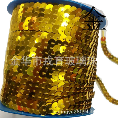 yikai factory direct batch sequin accessories high temperature environmental protection pet sheet sequins laser film