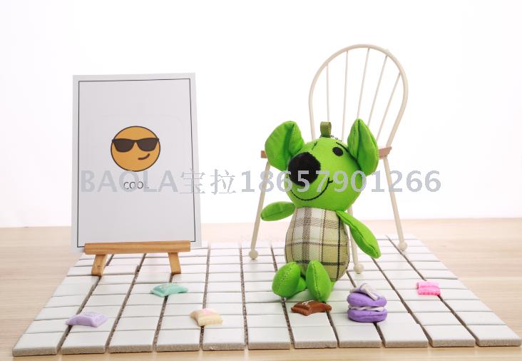 长脚老鼠毛绒小公仔钥匙扣小号爪机娃娃婚庆抛洒玩偶