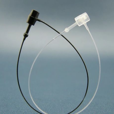 japanese-style flat head transparent snap fastener anti-snagging trademark tag rope charm bracelet large round head plastic needle