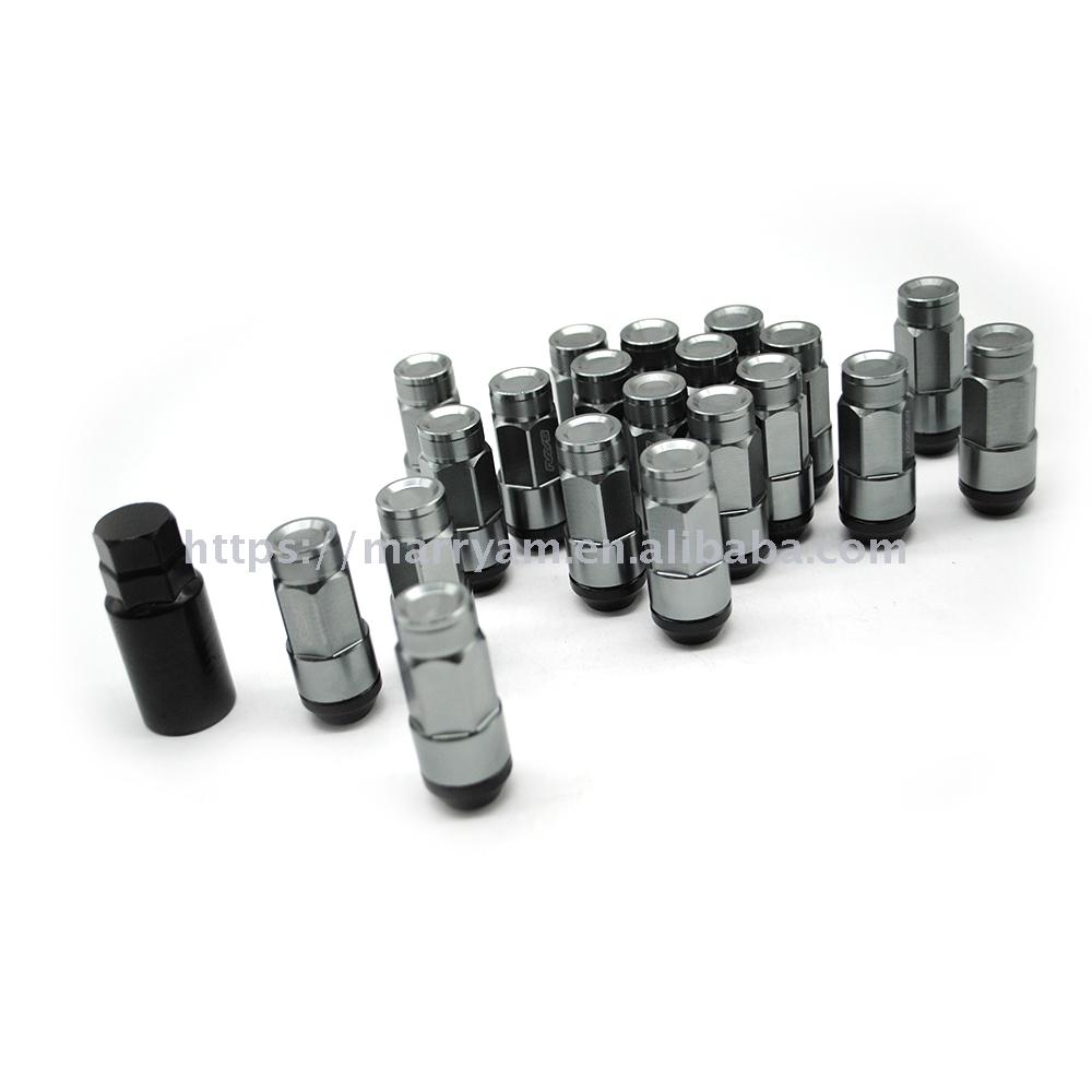 各种汽车轮胎螺丝套装改装轮毂螺栓防盗螺母汽车轮毂螺丝改装配件