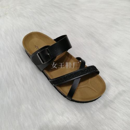Shoes Hot Sale Water Loose Bottom Slippers Beach Shoes Women‘s Sandals Foreign Trade Customized Women Slipper