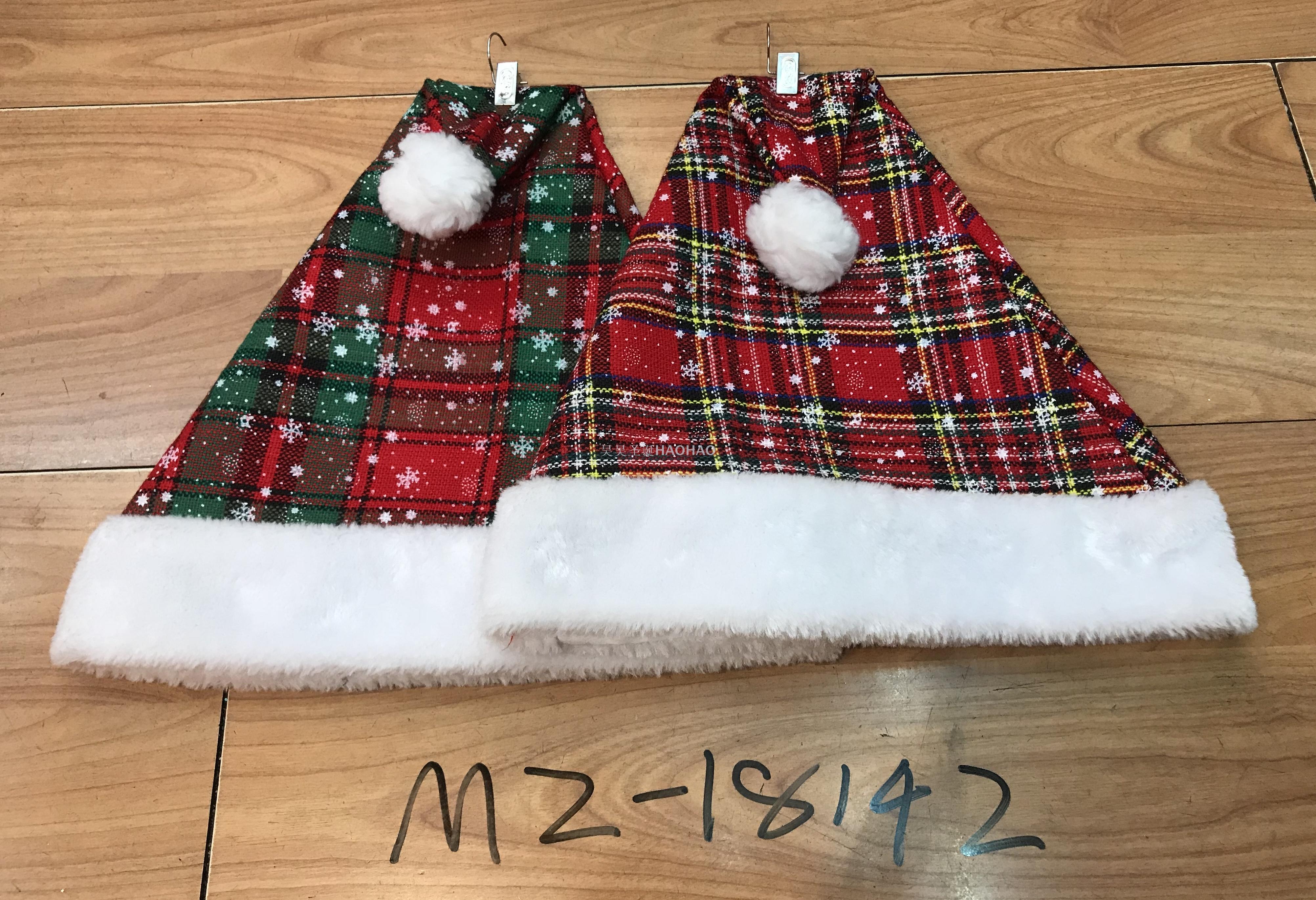 圣诞节装扮圣诞帽子优质无纺布儿童成人圣诞老人节日礼品厂家直销