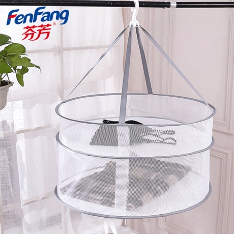 Clothes Drying Net Laundry Basket Clothes Drying Net Clothes Tiled Mesh Bag Household Socks Drying Artifact for Sweaters Clothes Hanger