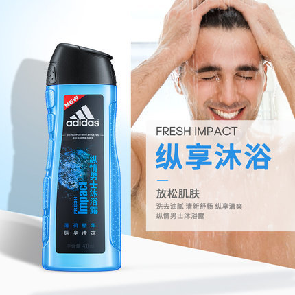 adidas indulge in men‘s shower gel 250ml