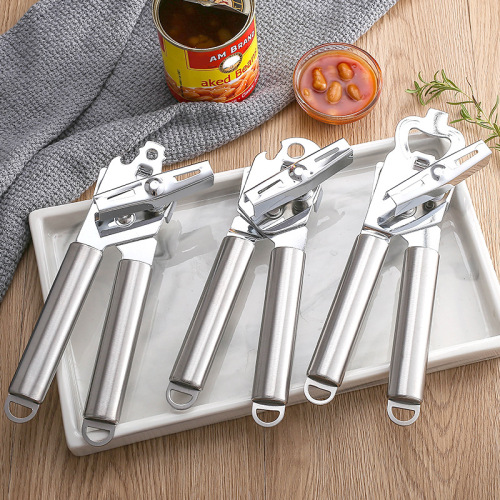 factory spot multi-function can opener creative can stainless steel household kitchen bottle opener tools wholesale