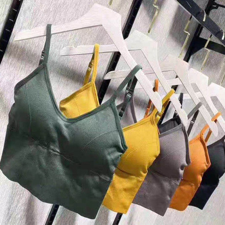 kaka same style internet celebrity u-shaped beauty back bra sexy wrapped chest tube top without steel ring sports vest women‘s camisole underwear