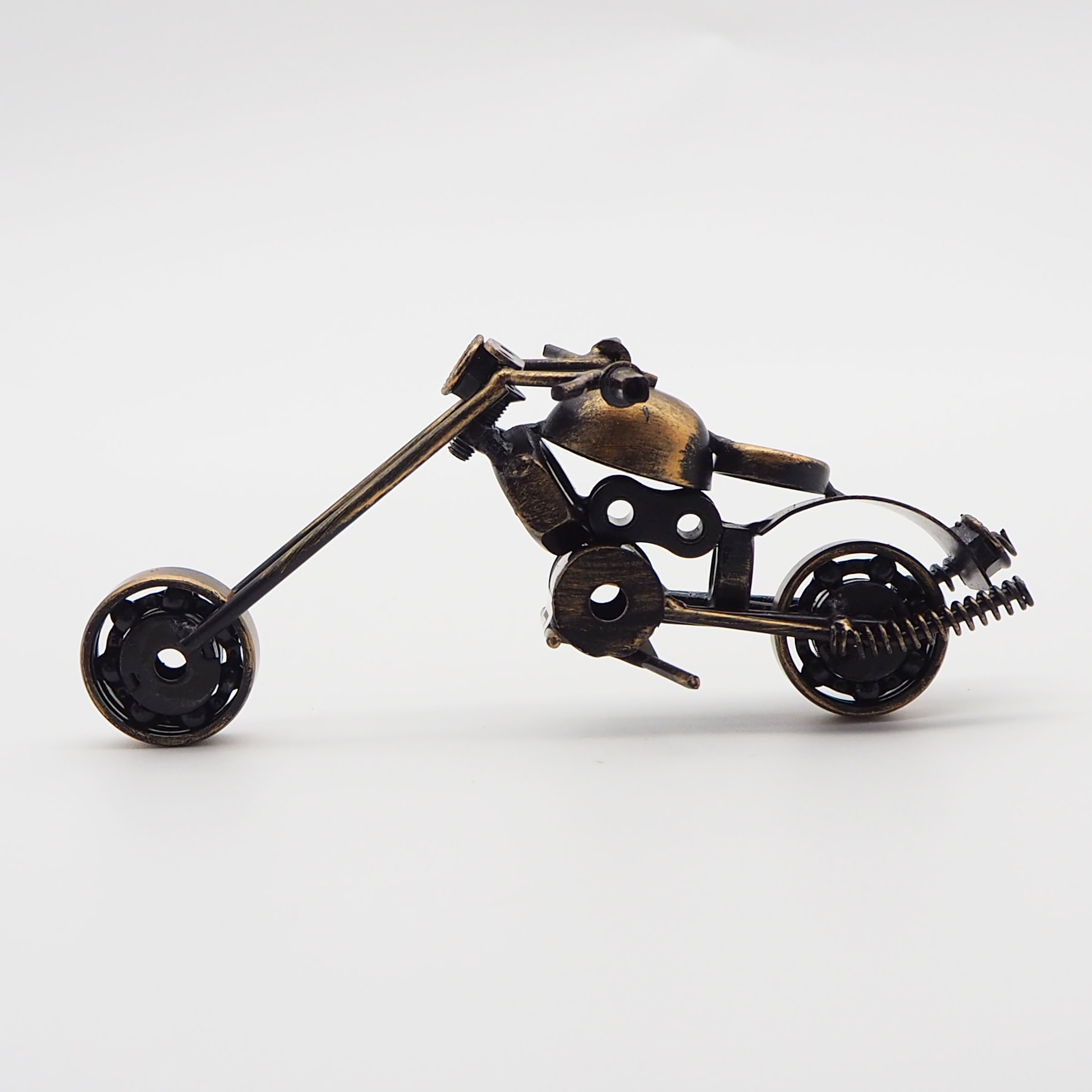 厂家直销铁艺摩托车摆件摩托车模型小号金属摩托车家居装饰批发