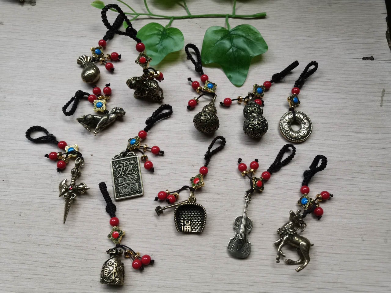 铜八卦 铜钥匙扣 铜配件