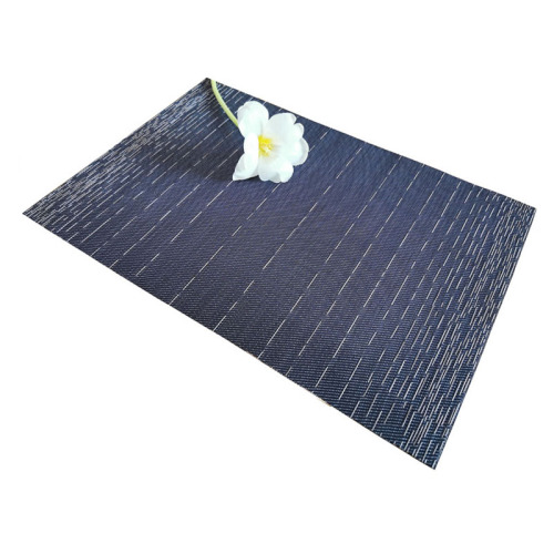 Foreign Trade Hot Sale Placemat New Thick Non-Slip Mat Double-Sided available Dining Table Cushion Teslin PVC Coaster