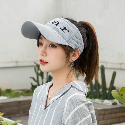 Knitted Hat Women‘s Fashion Topless Hat Korean Style Fashionable All-Matching Girl‘s Cap Outdoor Sport Cap Street Casual Sun Hat