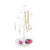 Weituo Creative Tree-Shaped Home Jewelry Storage Hook Craft Decoration Hand Necklace Earrings Rack Display Stand