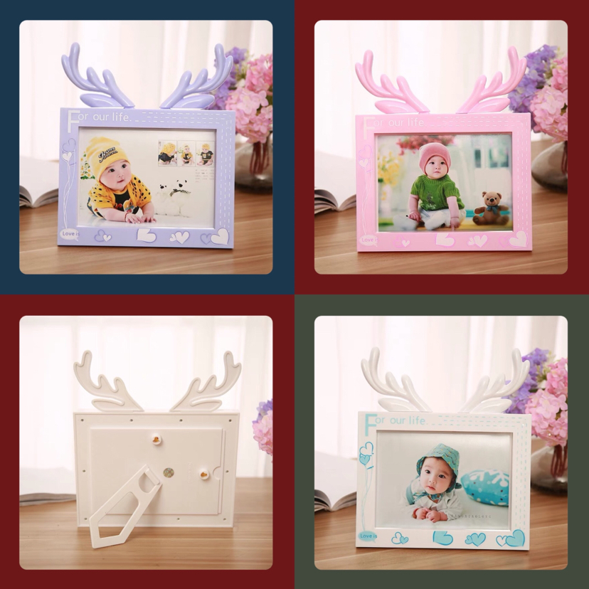 卡通相框 浩涛相框HT-LM7531鹿角7寸（3色）