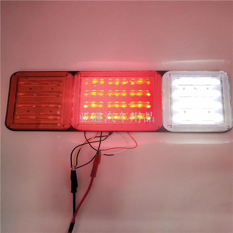 外贸热销汽车灯大车24V，LED刹车灯转向灯彩色灯工作灯