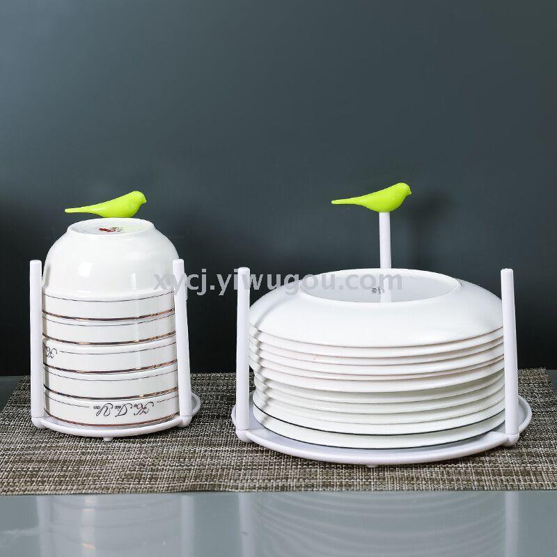 Multi-functional bowl, plate and dish storage rack pic 1