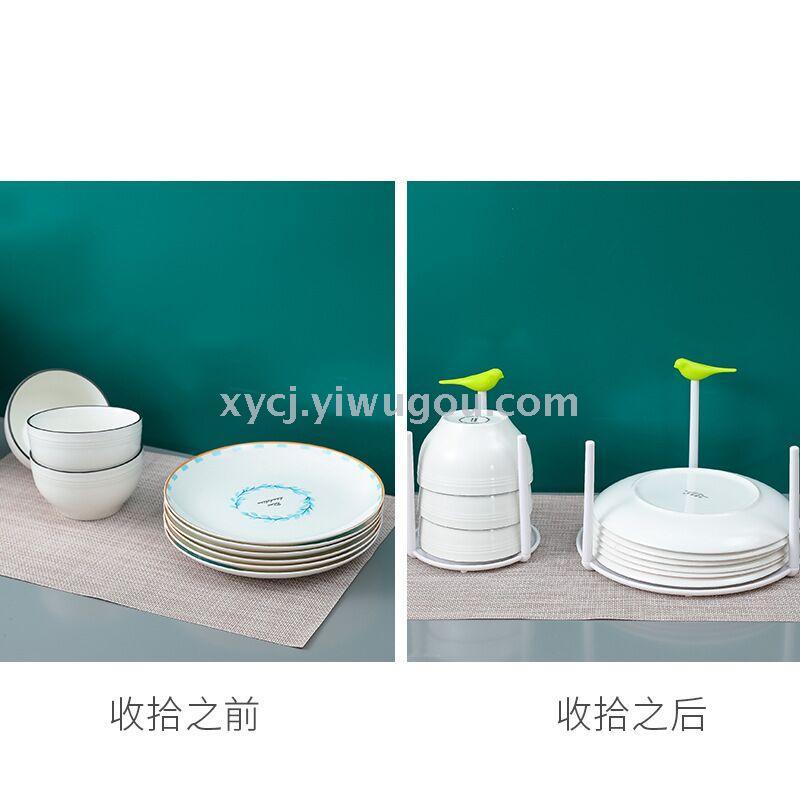 Multi-functional bowl, plate and dish storage rack pic 3