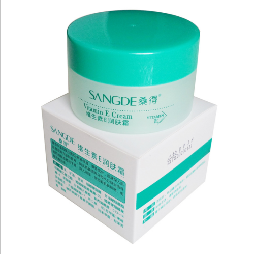 Sande Vitamin E Moisturizing Cream 50G Hydrating Moisturizing VE Cream Nourishing Skin Cream Suitable for Year-round Use