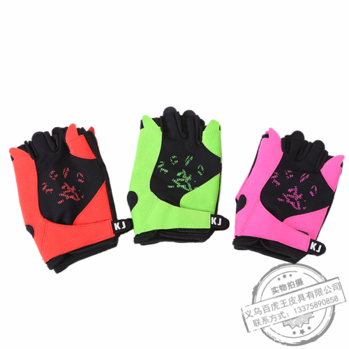 Car Knight Half Finger Gloves Sports Cycling Fitness Gloves Men and Women Yoga Cycling Exercise Non-Slip