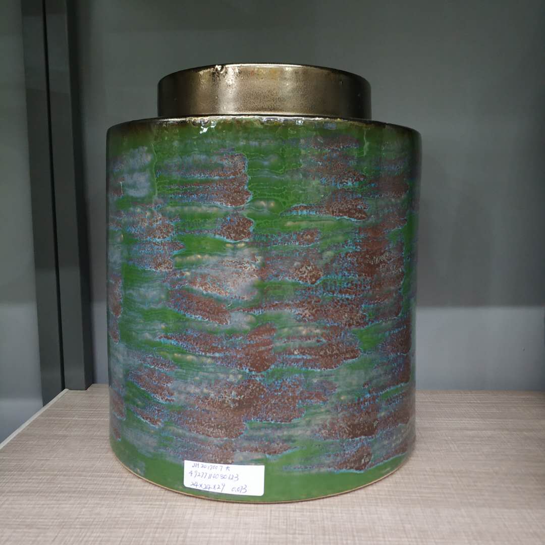 陶瓷花瓶工艺摆件地中海风现代风新中式