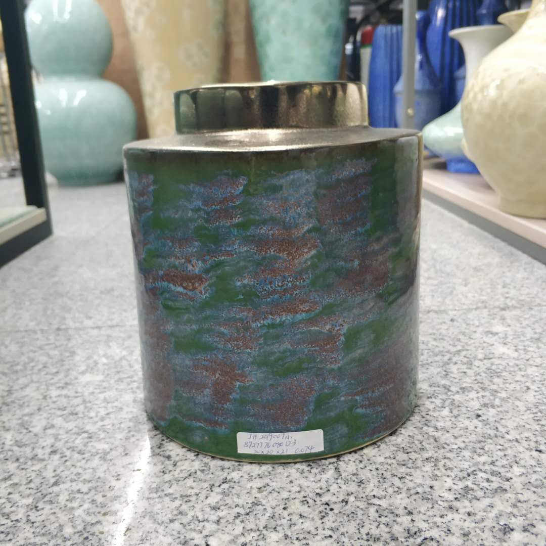 陶瓷花瓶工艺摆件地中海风现代风新中式
