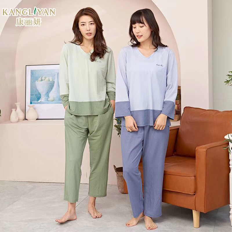 睡衣【品  牌】康丽妍【款  号】K2012004【面  料