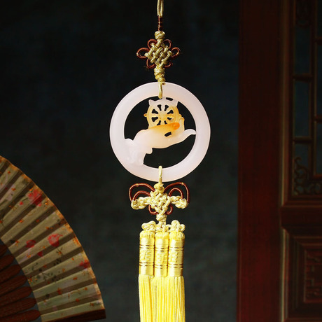 车内挂件 汽车内饰品 古法琉璃 车用品 定制送礼 一件代发