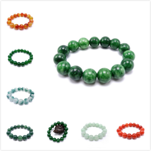 Bracelet Aventurine Topaz Cold Jade/Jade Bracelet Wholesale/Malay Jade Bracelet/Jade Beads Bracelet