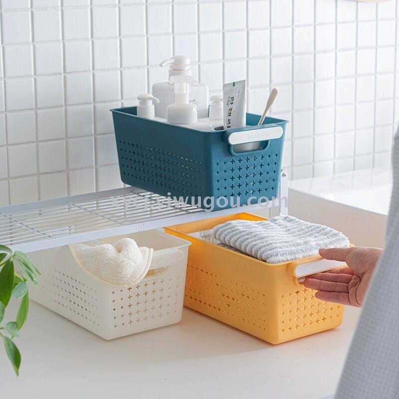 Desktop snack storage basket, empty storage basket, portable kitchen storage box pic 1