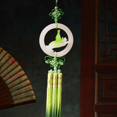 古法琉璃 汽车车挂 车内挂件 高档车饰 批发代理 定制送礼