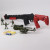 Cross-border wholesale shooting set for yiwu small goods foreign trade soft shell gun F29609