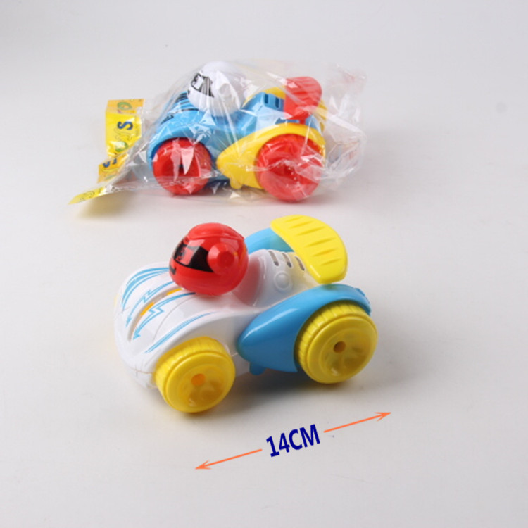 跨境专供商场地摊外贸儿童玩具批发 拉线变形车带灯光F35382