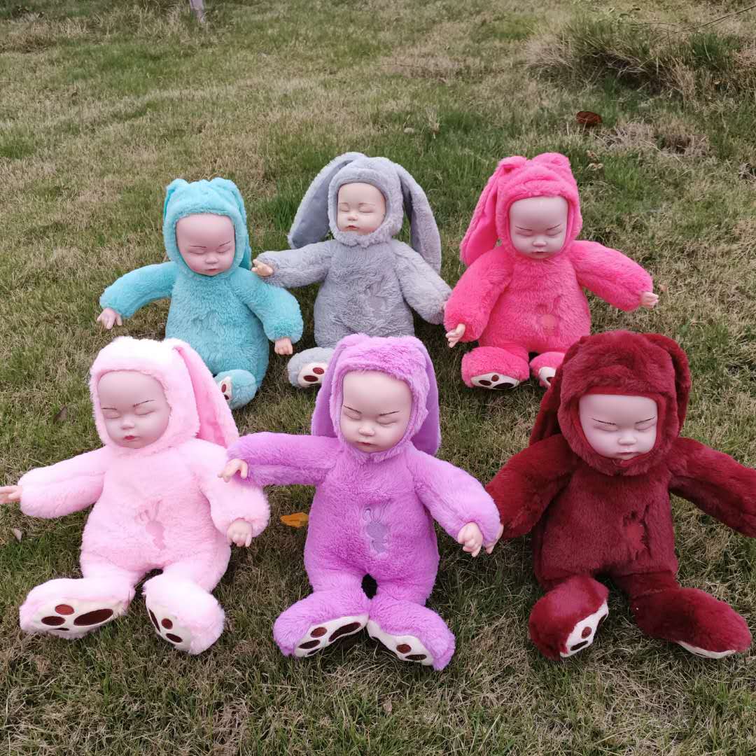 俄罗斯新款胶头睡娃毛绒玩具爆款可爱娃娃礼品 公仔玩偶厂家直销