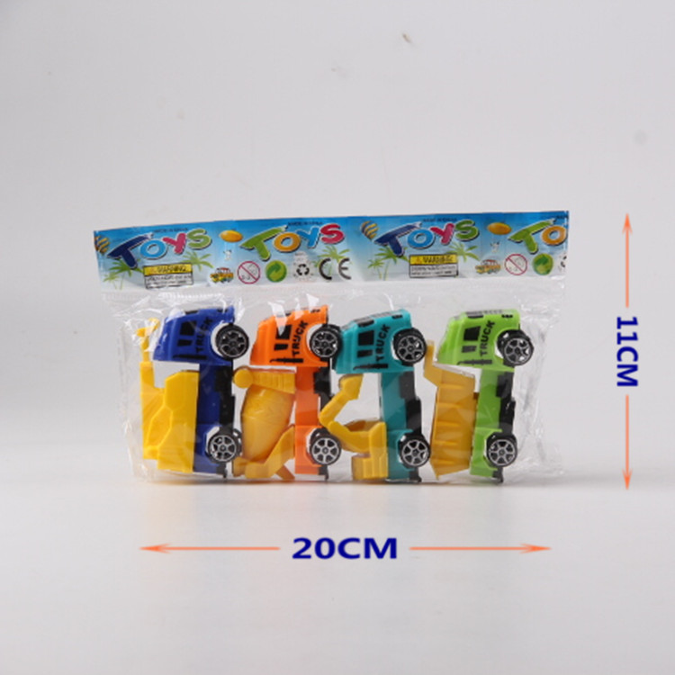 义乌小商品地摊货源 外贸批发滑行卡通工程车F29859