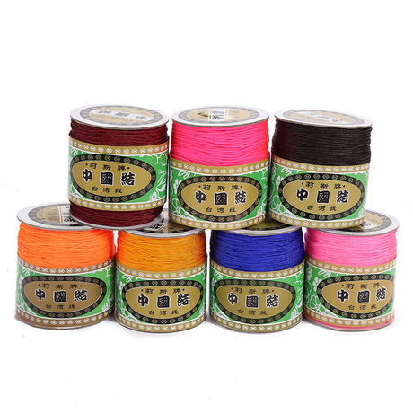 spot wholesale chinese knot taiwan line 1.5mm nylon jade line diy handmade bracelet rope factory direct sales
