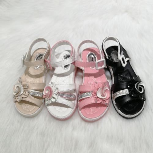 Girls‘ Fashionable Soft Bottom Non-Slip Breathable Velcro Sandals Girls‘ Sandals