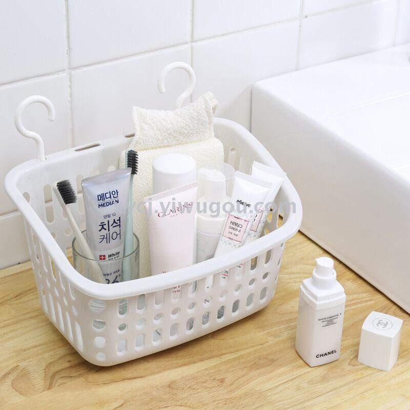 Hook storage basket, kitchen hanging basket, bathroom storage basket pic 3