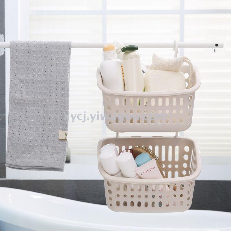 Hook storage basket, kitchen hanging basket, bathroom storage basket pic 4