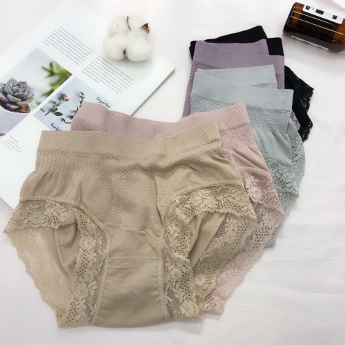 bamboo fiber underwear women‘s underwear lace women‘s underwear high elastic high waist corset seamless underwear