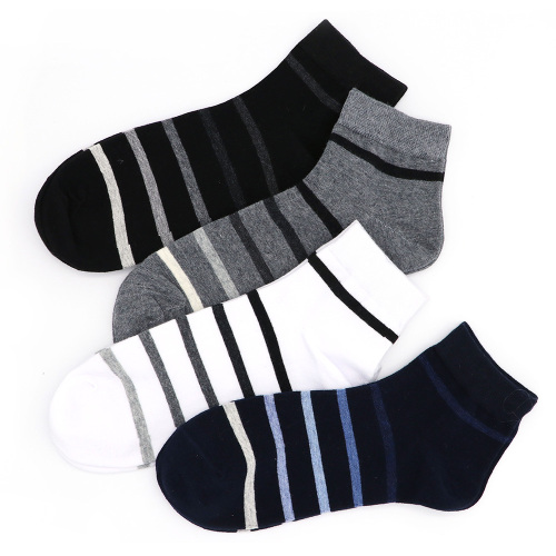 Men‘s Socks Male Socks Summer All Cotton Deodorant and Sweat-Absorbent Spring and Autumn Athletic Socks Ankle Socks Trendy Socks Athletic Socks