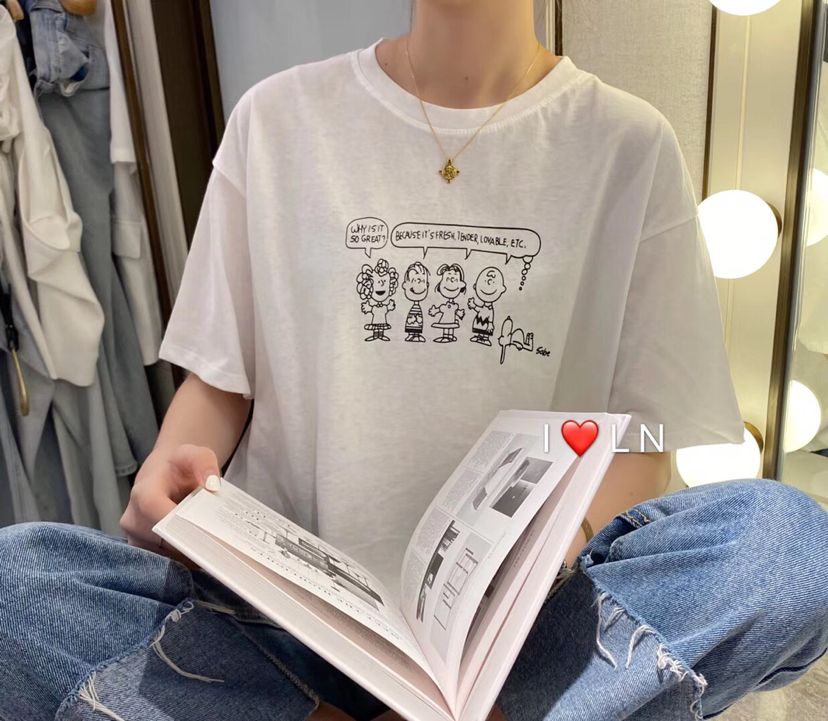 短袖t恤女夏季2020新款宽松个性韩版ins超火上衣纯棉百搭打底体恤