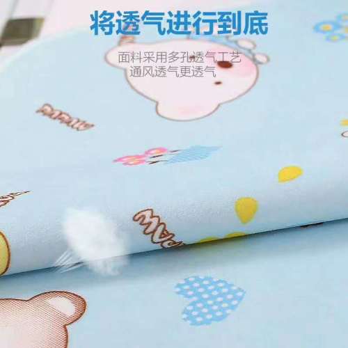 Baby Double-Sided Dual-Use crystal Velvet Diaper Pad Baby Waterproof Breathable Washable Baby Bed Sheet Leak-Proof 25*35