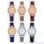 The new hot-selling simple number magnetic absorption strap women's watch number milan strap watch