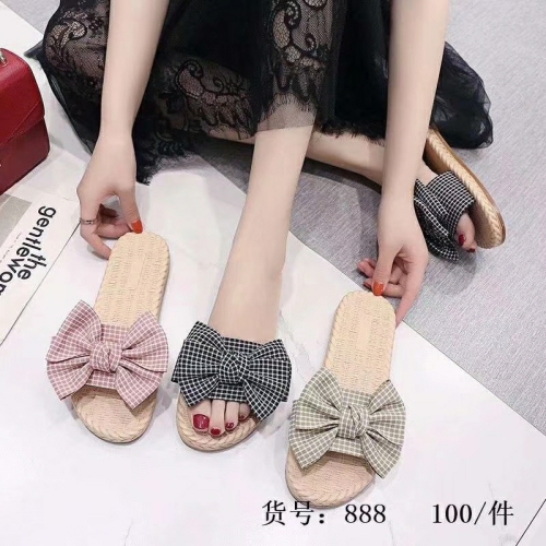 new linen slippers women‘s sandals， stylish and comfortable， quality assurance