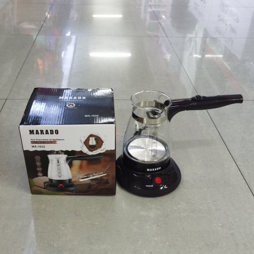 High Borosilie Gss Earthen Coffee Pot Separate Folding Handle Electric Coffee Pot